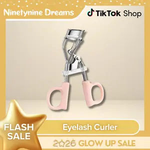 Ninetynine Dreams Eyelash Curler | Precision Lash Lifting Tool — Gentle, Comfortable & Easy to Use for All Eye Shapes, Natural Curl and Long-Lasting Lift | Must-Have False Eyelashes Application Makeup Essential