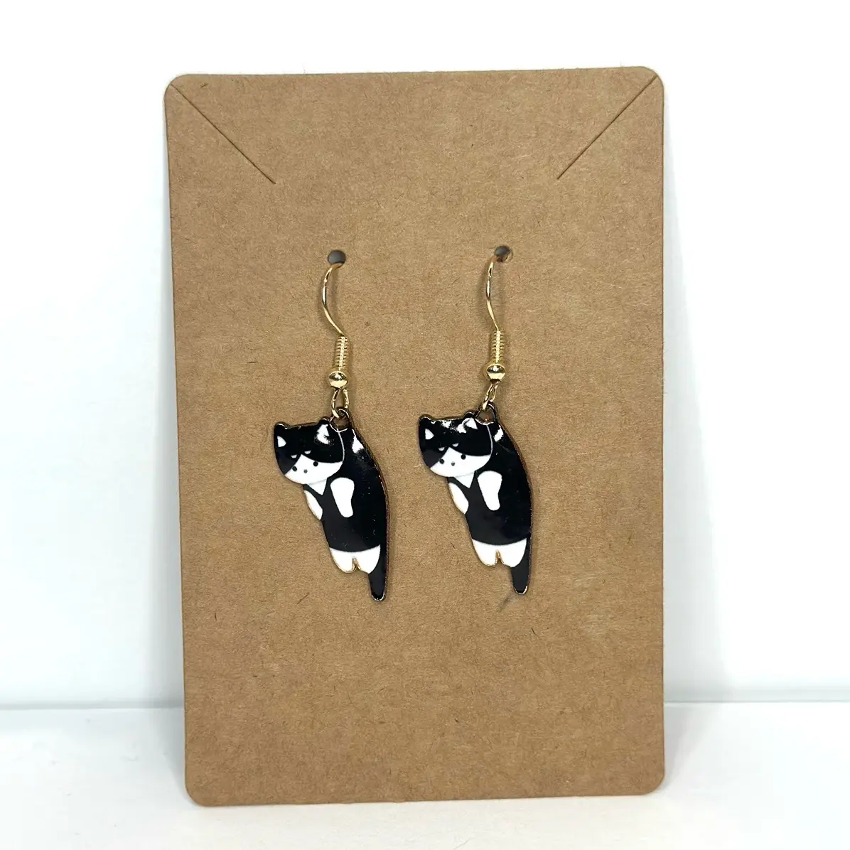 Dangling Cat Earrings
