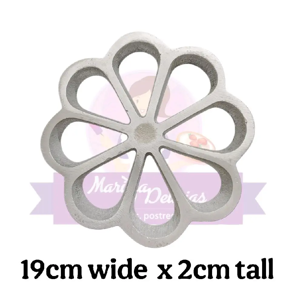 Large Tradicional Rosette Mold / Large Molde Buñuelo Tradicional