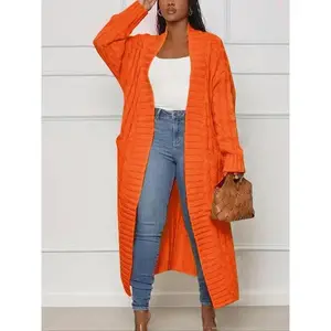 Women's 2025 knitted shirt pocket with autumn and winter solid color fashion Amazon women's new sweater European and American style Korean version