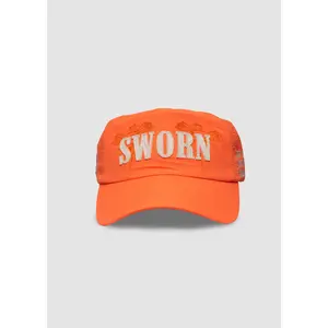 Oath Nylon Snapback // Orange
