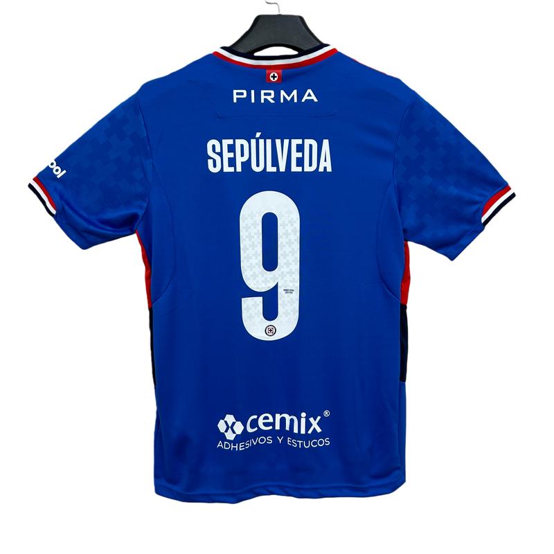 2025-26 Cruz Azul Third Kit Fan Edition Adult Long-Sleeve Breathable Quick-Dry Jersey LIGA MX