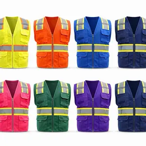High Visibility Safety Vests - $19.99 - Multiple Colors Available - Ideal for Workwear and Outdoor Activities