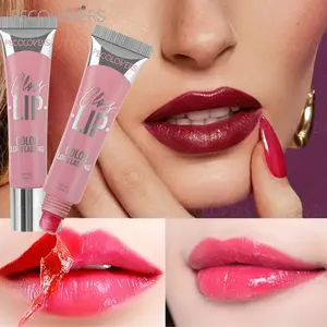 1PC Peel-off Lip Glaze Waterproof Long Lasting Non-stick Cups Matte Red Tear-off Liquid Tattoo Lipsticks Cosmetic Matte Lip Gloss, Lip Tint Stain, Tinted Lip
