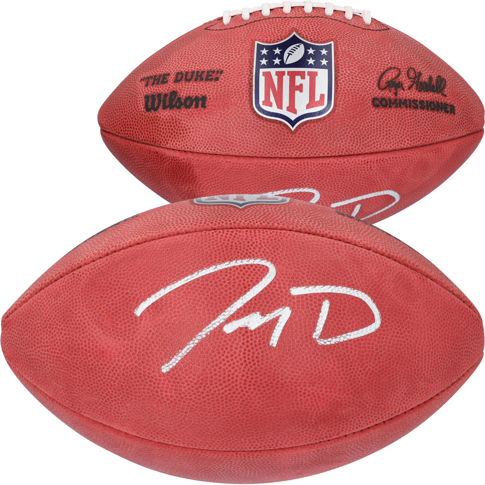 Jayden Daniels Washington Commanders Autographed Wilson Full Color Duke Football - Fanatics Authentic Certified
