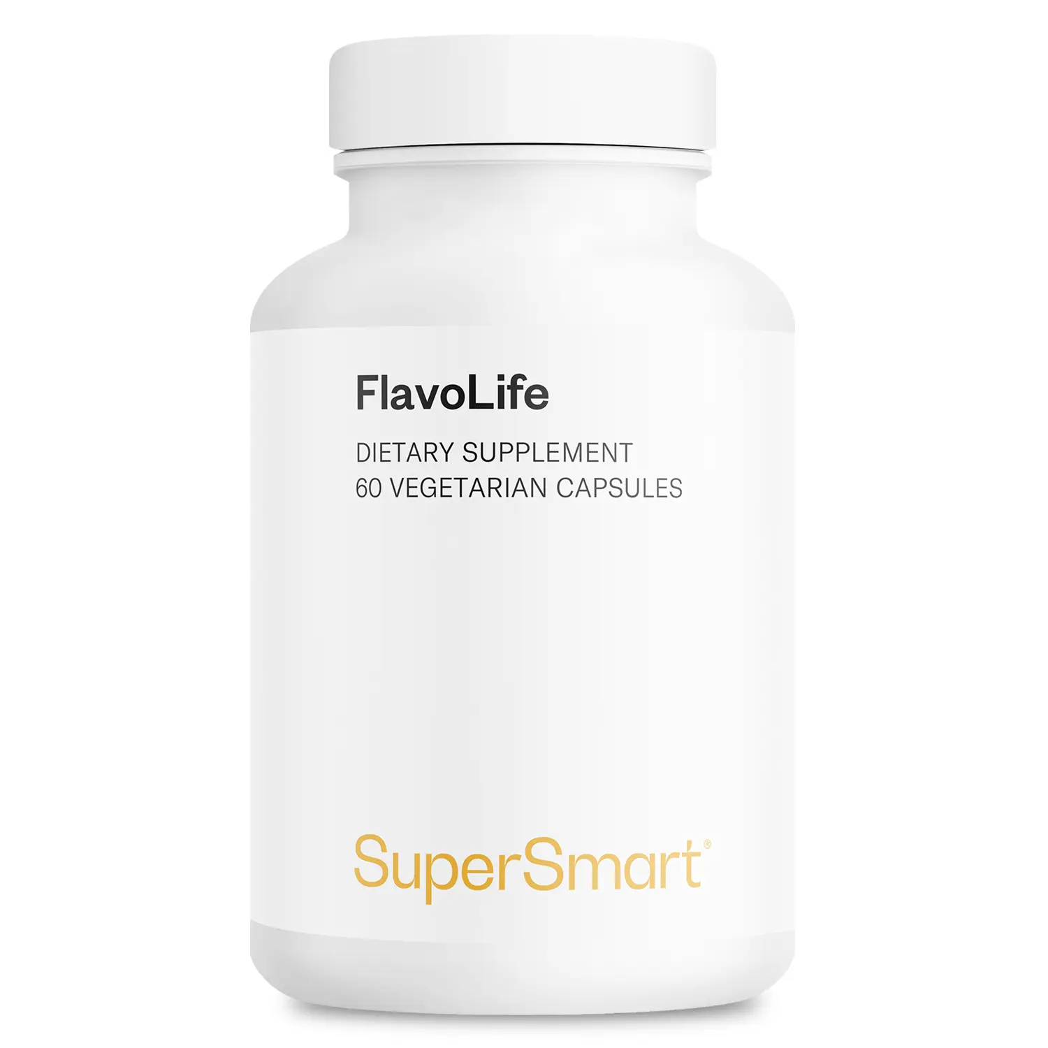 Supersmart - FlavoLife (Flavonoid Complex Supplement) - with Luteolin, Myricetin, Fisetin, Rutin, Quercetin, EGCG, Apigenin, Hesperidin | Non-GMO & Gluten Free - 60 Vegetarian Capsules