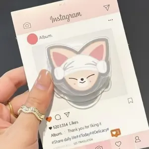 SKZ New Cartoon Acrylic Phonegrip Bracket SKZ Scalable Bracket Star Peripheral Same Style