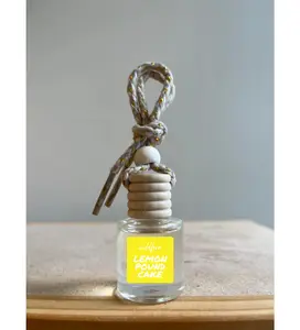 Hanging Car Air Freshener - Lemon Pound Cake Hanging Car Air Freshener - Lemon Pound Cake