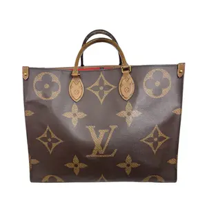 Pre-owned Louis Vuitton Canvas tote bags Reverse Monogram On The Go Tote Bag