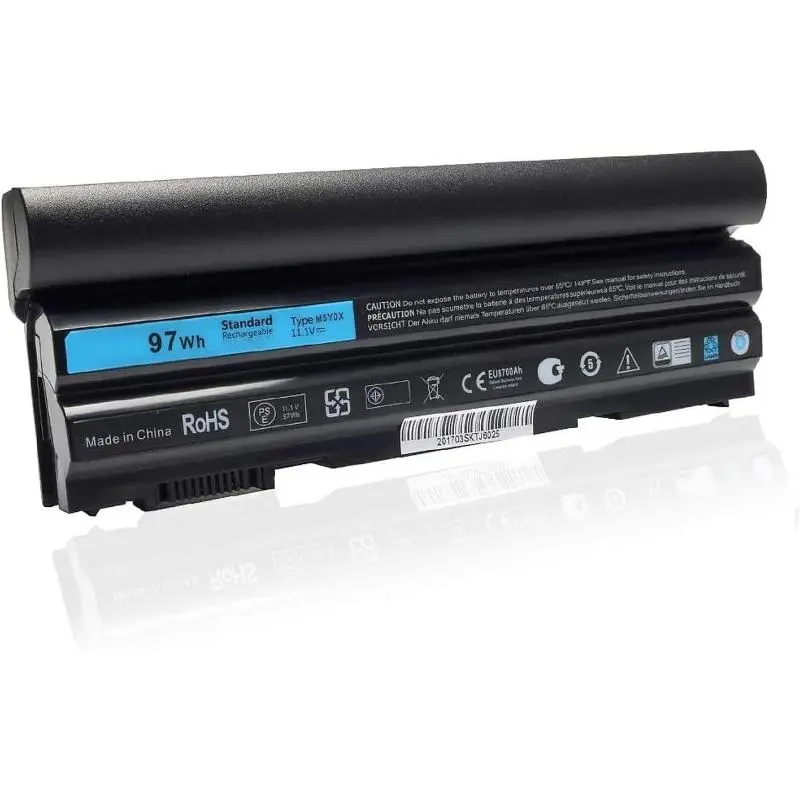 M5Y0X 11.1V 97Wh 9cell Easy Install Replacement Laptop Battery for Dell Latitude E6420 E6430 E5420 T54FJ 2P2MJ PRV1V