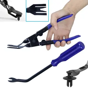 Car Panel Clip Removal Pliers Tool Set, Car Fastener Decorative Part Disassembly Kit, Plastic Clamp Nail Remover, Automotive Pry Bar Door Panel Dashboard Repair Kit, Car Repair Tools
