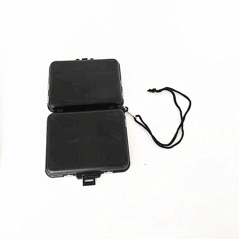 Ultimate Pocket-Sized Organizer! Multi-Compartment Box with Secure Snap Lid & Wrist Strap. Never Drop Your Fishing Hooks & Jigs Again!