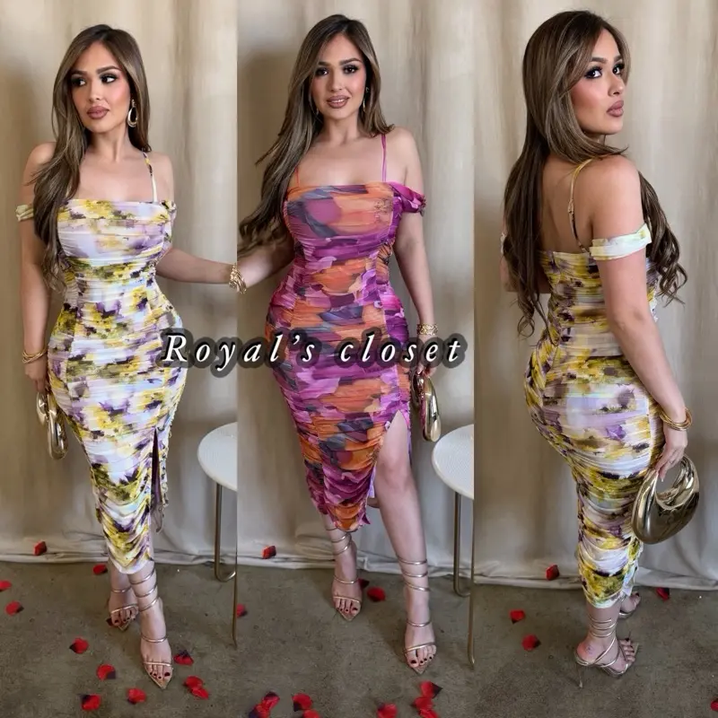 Chantal floral midi dress Summer Womenswear