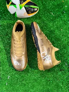 1 Pair Adult/Youth TF Turf Soccer Cleats | Streetwear Style | Durable Upper + Anti-Slip Studded Sole | For School Leagues / Artificial Turf / Daily Training
