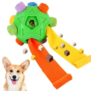 Dog Puzzle Toy, Dog Enrichment Toy, Portable Pet Snuffle Ball Toy, Interactive Chew Pet Supplies for Dog, Olfactory training toys relieve anxiety and release stress