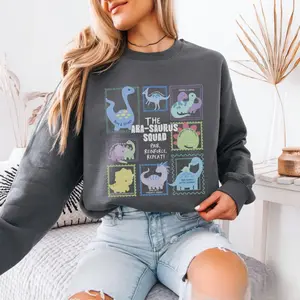BCBA T-Shirt, Sweatshirt - Retro Cute Dinosaur Behavior Therapy Graduation Gift For RBT Sped Teacher