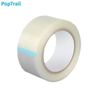 Fiber tape paste fixed glass high viscosity non-residual glue strong stripes non-marking wear-resistant mesh high temperature resistance