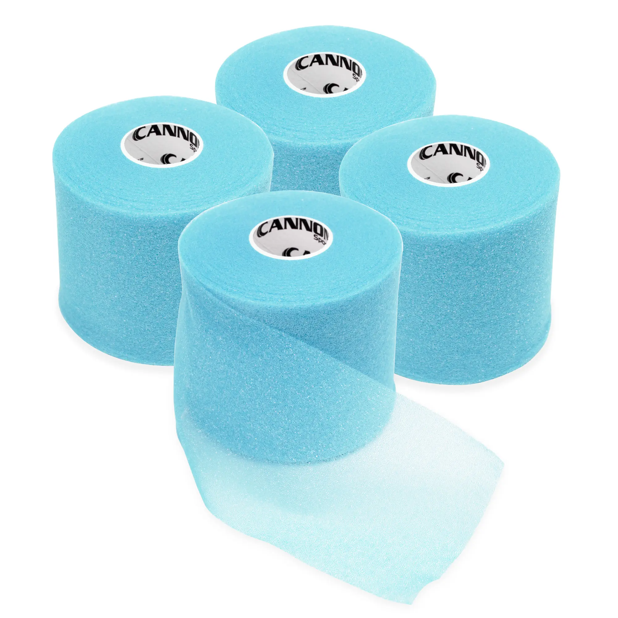 Cannon Sports Pre Wrap Foam Underwrap - 4 Pack, 2.75" x 30 Yards Per Roll (120 Total Yards) - Athletic Underwrap for Sports Tape, Training & Exercise