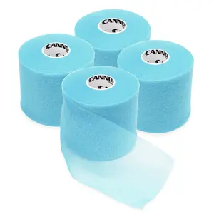 Cannon Sports Pre-Wrap Four Roll Breathable and Comfortable Foam Tape for Sports, Support, or Medical Use