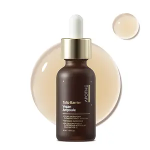 APOTHE Tulip Barrier Vegan Ampoule 30ml / 1.01 fl. oz. | Black Tulip + Bakuchiol + Vegan Retinol | Barrier-Strengthening, Brightening & Anti-Wrinkle Serum