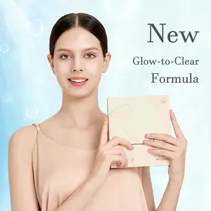 [OGASABU] White-to-Clear Cooling Gel Sheet (5 pcs) Visual Absorbing Care · Skin-Refreshing Treatment