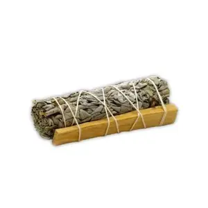 White Sage and Palo Santo Bundle 4" to cleanse negative energy from your home