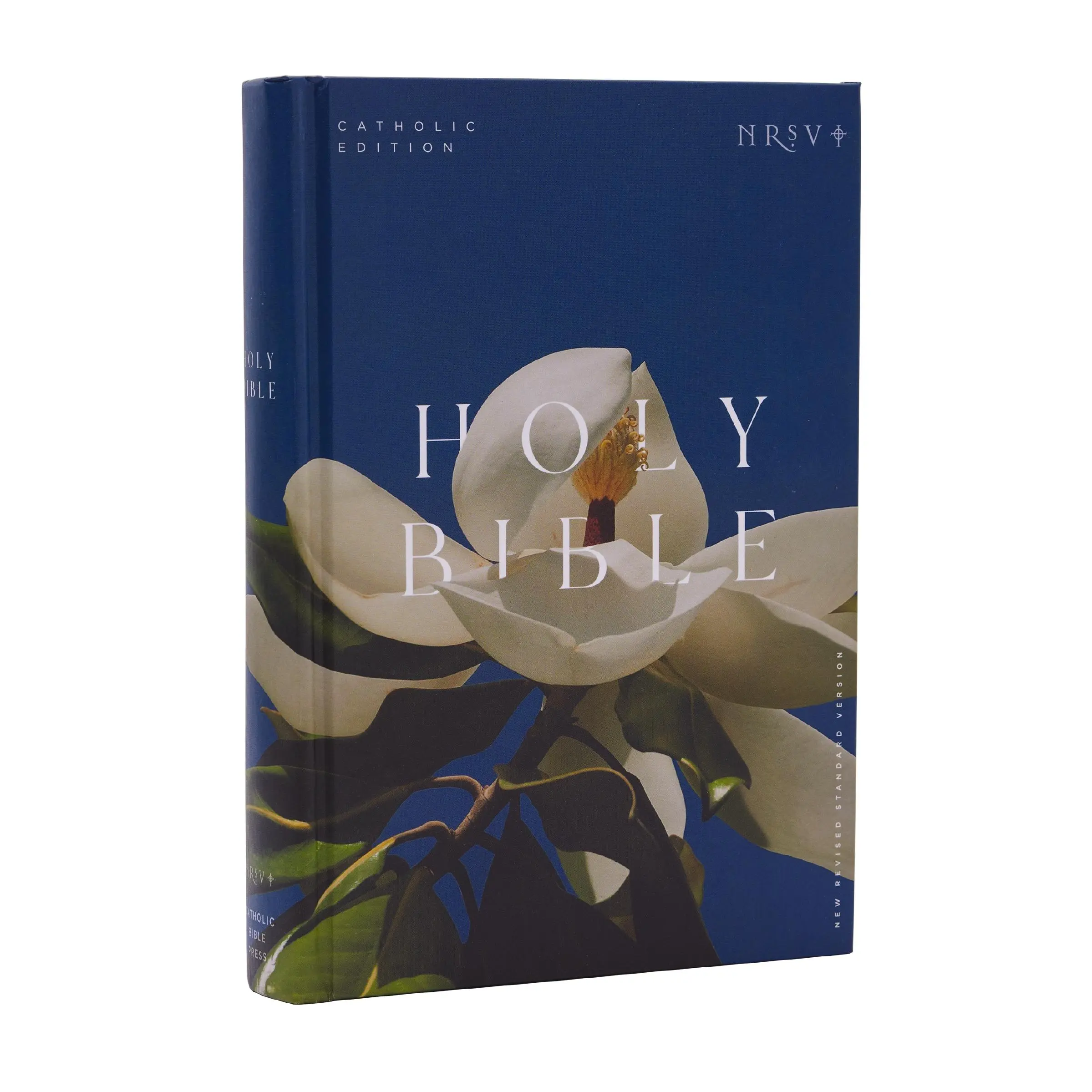 NRSV Catholic Edition Bible, Magnolia Hardcover (Global Cover Series): Holy Bible by Catholic Bible Press [Hardback Book]