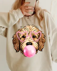Golden Doodle Bubble Gum Sweatshirt