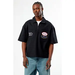 Pacsun Men's Knuckle Quarter Zip Shirt