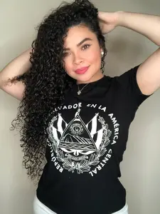 ESCUDO EL SALVADOR WOMEN 100% Cotton