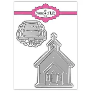 Crafts & Sewing The Stamps of Life wedding2stamp Dies