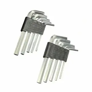 [Brand] 5PCS Metric Hex Key Set - Extra Long Allen Wrench with Precision Fit for Automotive, Furniture Use; Tool Kit Upgrade Accessory
