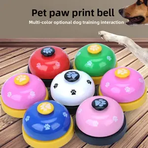 Pet Doorbell Training Toy for Dogs Cats Interactive Sound Bell Puzzle Intelligence Teaser for Pet Training and Feeding Stimulation Rechargeable Chirping Flapping Bird squeaky chew automated