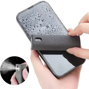 Aurify 2-in-1 Screen Cleaner Kit For Phone/Laptop/Tablet/TV/Monitor/Car Screens Spray and Wipe Cleaning Tools