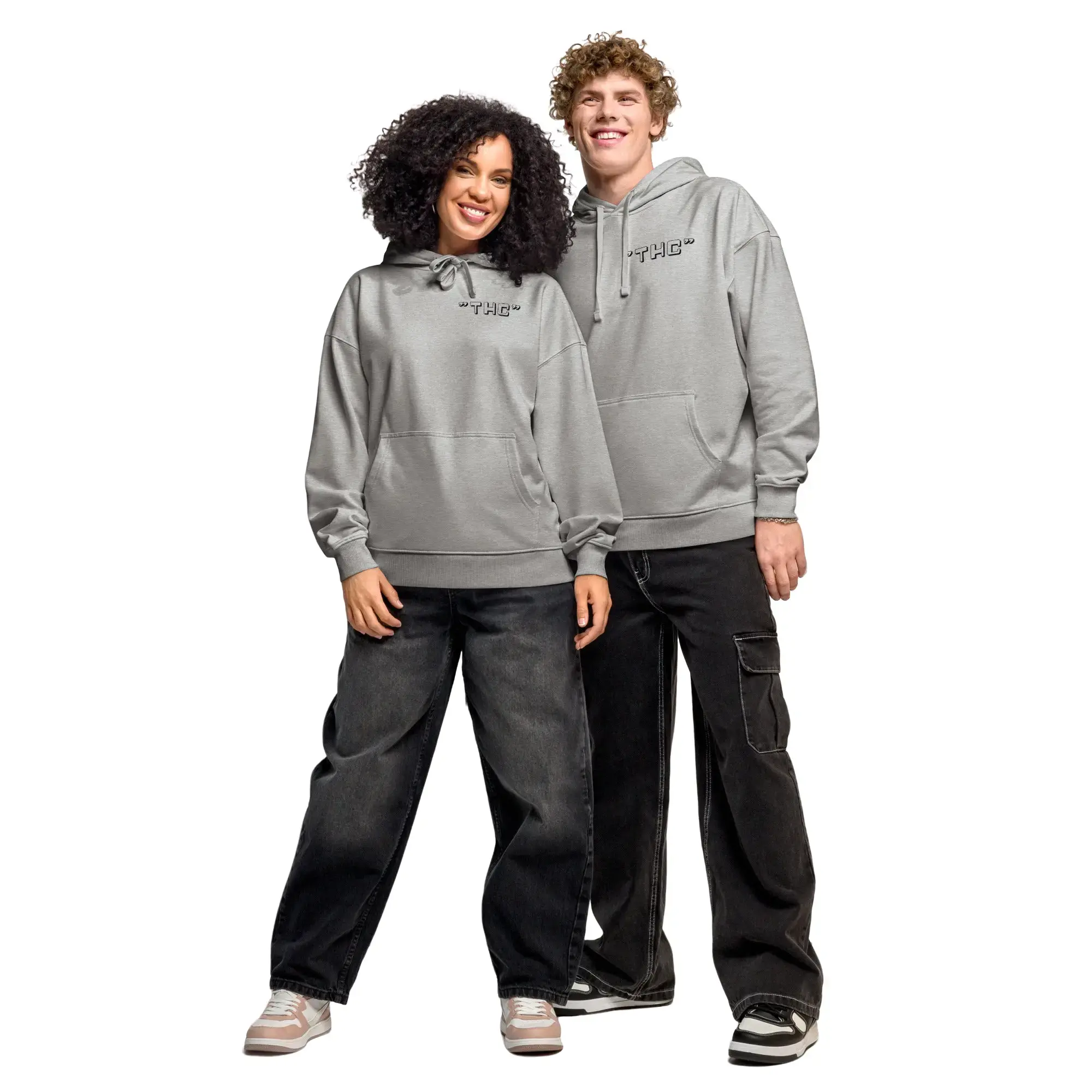 Unisex organic "THC" hoodie
