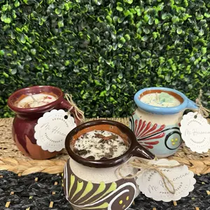 100% Soy Wax Tacita Candle with Nostalgic Mexican Scents for Home Decor