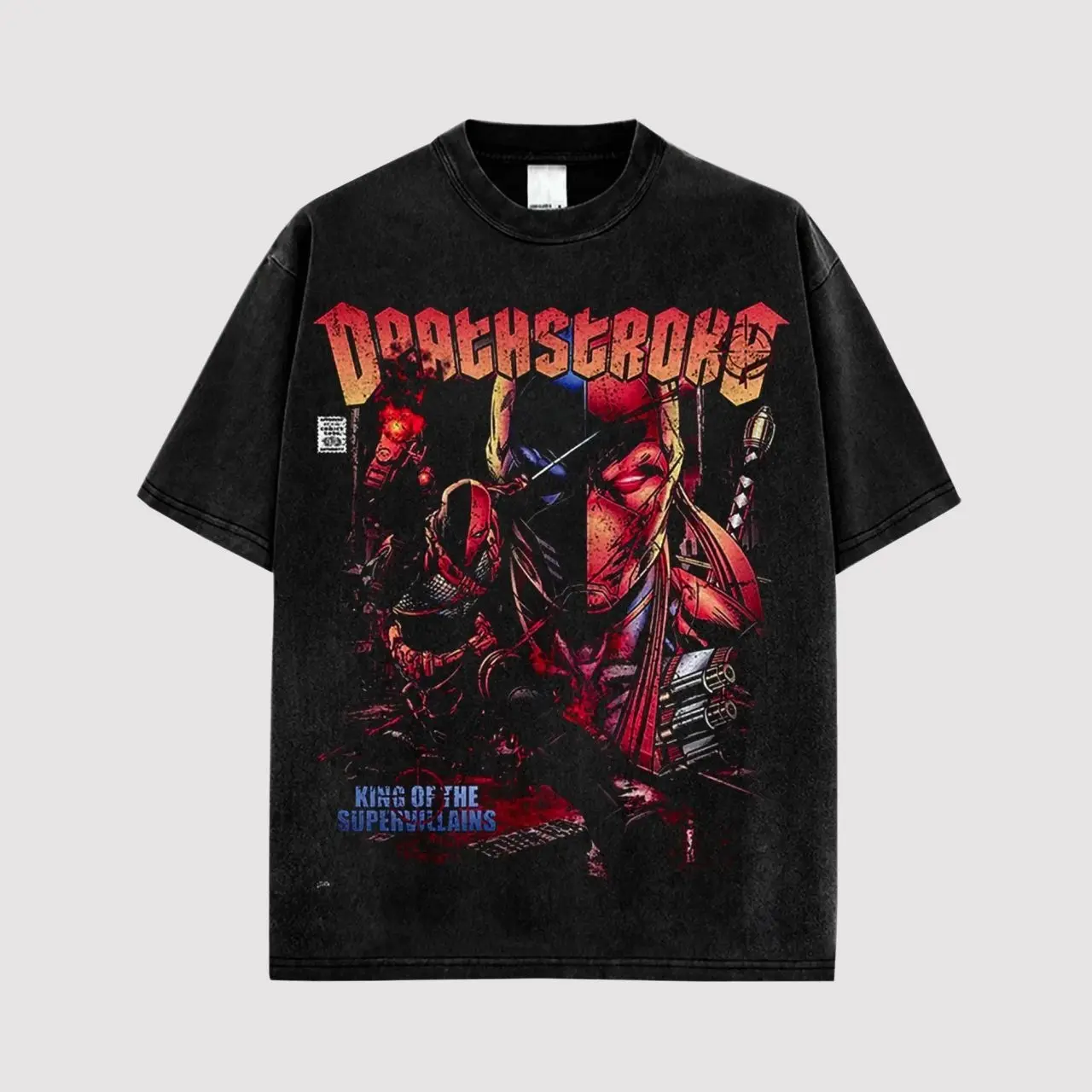 Deathstroke Premium Cotton T-Shirt V1, Deathstroke Fans T-Shirt, DC Fans Club T-Shirt, Dark Superhero T-Shirt, Comic Book Fans T-Shirt, Superhero Graphic Tee. KSO