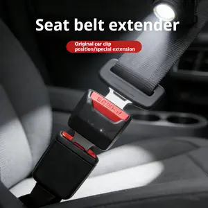 Universal Car Seat Belt Buckle Booster Extender with Durable Anti Slip Material Easy to Grab Back Seat Clip Compatible with Most Cars and Trucks