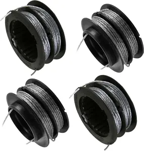 SB00L00 String Trimmer Spool Compatible with Greenworks ST60V ST60V-T0 80V ST80L200 ST60L00 ST40L00, String Trimmer Refills Dual Line 2901619 2906302,Replacement Spool line 17Feet 0.080" - 4Pack