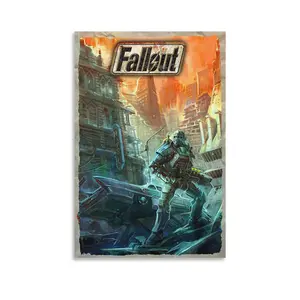 Game Fallout Poster Picture Canvas Wall Art Print Home Room Decor