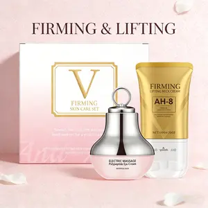 Firming Skincare Gift Set, Electric Eye Cream & Neck Roller Cream, 1.76OZ 4.23OZ, with Collagen and Hyaluronic Acid, Firming and Lifting, Moisturizing, Hydrating, Hydrate, Reduces Fine Lines, Valentine's Day and Mother's Day Gift