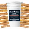 6” Beef Trachea Bucket (4 lbs) 100% Natural Dog Chew Treats - Single-Ingredient Puppy Treats Puppy Snacks
