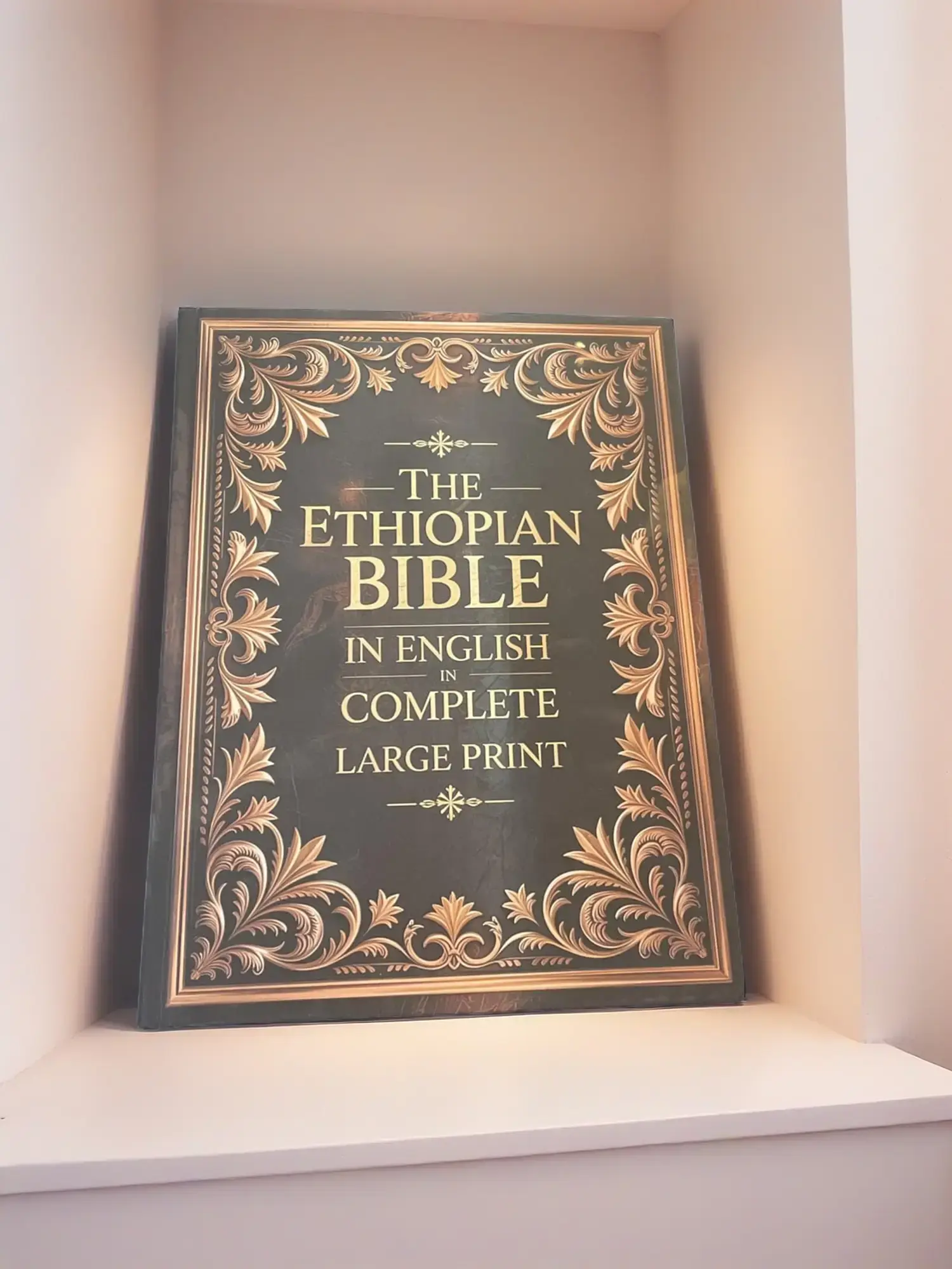 The Ethiopian Bible in English in Complete Large Print: The Apocrypha of the Orthodox Tewahedo Church With The Missing Deuterocanonical Books Like ... Ethiopic Didascalia, and Many others Hardcover – June 26, 2025
