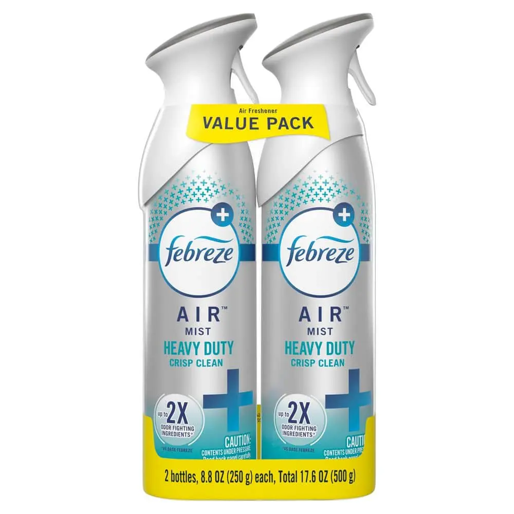 8.8 oz. Heavy-Duty Crisp Clean Air Freshener Spray (2 Count)