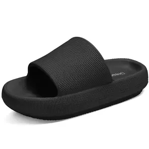 Cloud Slippers for Women and Men Bathroom Sandals Non-Slip Pillow Slippers Cushioned Thick Sole Soft Footwear slippers women Slide Onyx