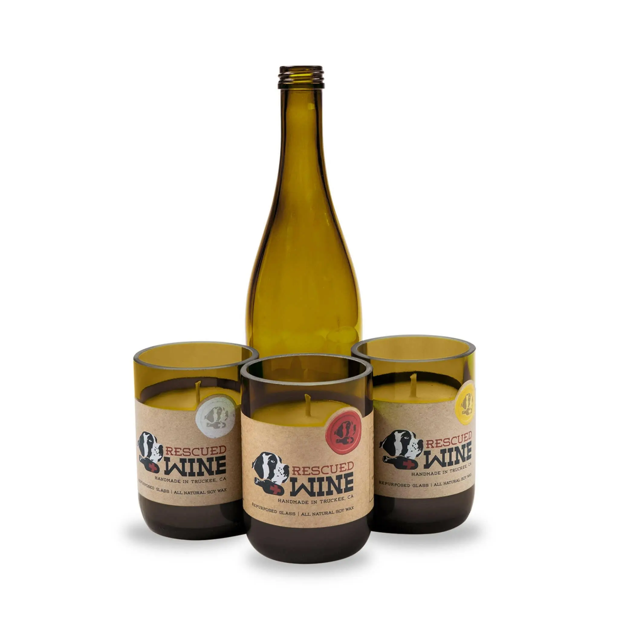Rescued Wine Signature Soy Candle Collection