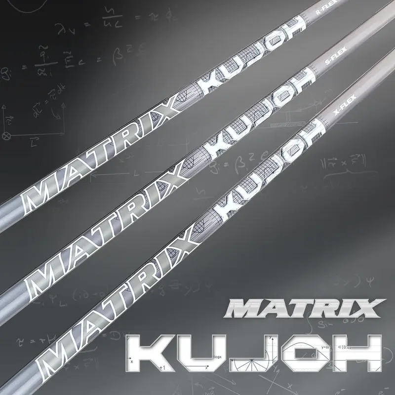 MATRIX KUJOH Gray Carbon Fibre Golf Shaft, High Carbon Fiber Hybrid with Advanced Production Techniques, Exquisite Technology for Smooth Swing & Enhanced Golf Performance, Enhanced Performance, Golfers, Premium Material, Stable Stroke