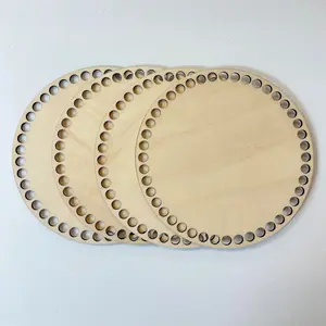 Wooden Base- 8 inches (10mm holes)