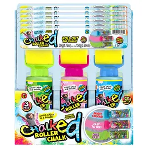 Chalked  Roller Chalk, Assorted Color - Case of 6