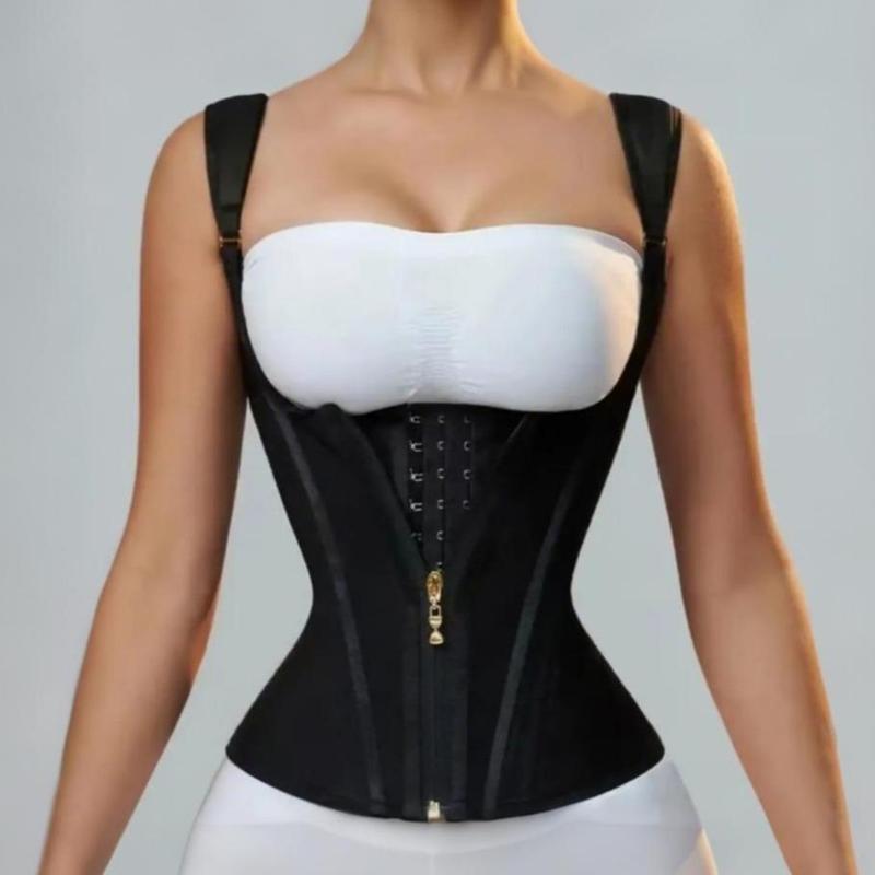 Women's Elastic Lumbar Tummy Control Waist Trainer - Specific Product for Women's Use as Described Zippered waist  vest Women's Latex Underbust Girdle back support faja formoms Full Body Shapewear waist  trainer  belt Women's Seamless V-Neck faja corset